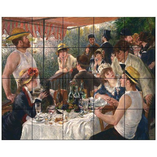 Renoir 'Lunch Boating Party'